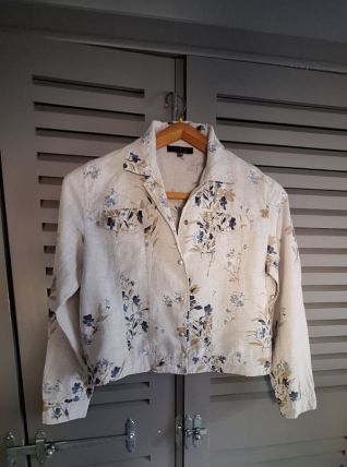 Veste lin marque 123 vintage 
