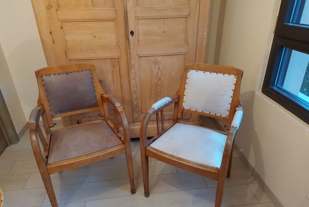 Fauteuils de barbier/coiffeur vintage