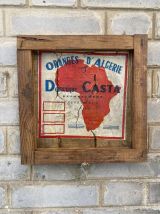 LOT de cadres vintage de caisse à oranges 
