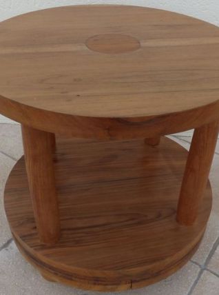 Guéridon  Art déco en bois