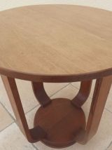 Guéridon  Art déco en bois