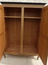 Armoire deux portes en Chêne deux portes –Totalement relooké