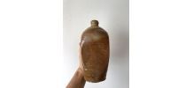 Ancienne Bouteille Allemande en Terre Cuite Vernissée Pullna