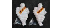  2 Bibendum michelin 21cm 