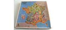 Puzzle willeb france départements ref:1779 vintage