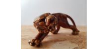 Tigre en céramique vintage