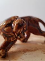 Tigre en céramique vintage