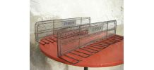 Porte-verres mural en fil de fer X 2