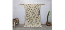 Tapis Marocain Berbère en laine 234 x 140 Cm