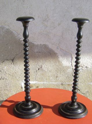 Paire de porte-chapeaux Napoléon III