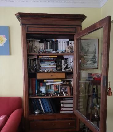 bibliothèque vitrée