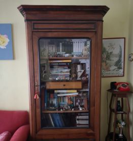 bibliothèque vitrée
