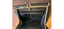 Sac années 1950 en Lézard Noir 