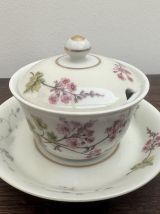 Moutardier en Porcelaine de Limoges - CH. FiELD HAVILAND 