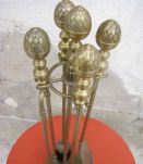 Serviteur de cheminée vintage