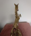 Cheval en laiton 