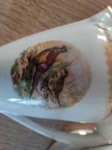 Sucrier et pot a lait porcelaine 