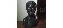 buste féminin signé Raffaelo Scali