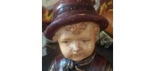 Buste enfant signé Victor Kremer