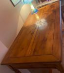 Table de ferme nommée aussi de boucher 