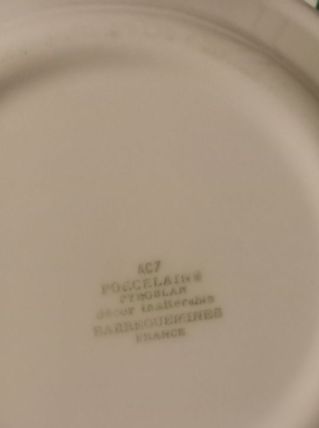 2 assiettes Sarguemines 