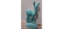 Rare Statuette biche schneider Paris
