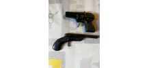 Pistolet jouets vintage 