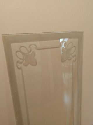 VITRES ANCIENNES DECOR A L'ACIDE