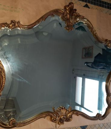 Miroir bronze Louis XV