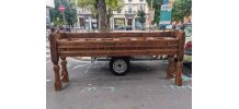 porte jarres Afghan bois de cèdre  