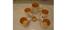 Mugs en terre cuite