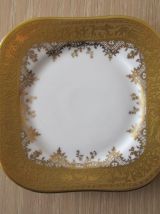 Assiettes de présentation en porcelaine