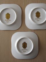 Assiettes de présentation en porcelaine