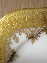 Assiettes de présentation en porcelaine