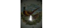 plat de service en porcelaine de Limoges