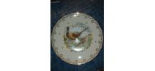 plat de service en porcelaine de Limoges