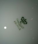 plat de service en porcelaine de Limoges