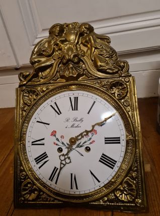 Horloge Comtoise Ancienne" Bailly" à morbier ac clé.TBE 