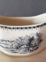 Saucière faïence Boch La Louvière