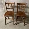 Chaises bistrot années 50