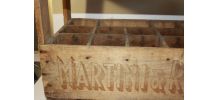 Caisson porte-bouteilles Martini Rossi 15 bouteilles