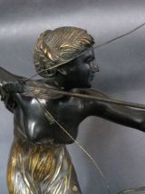 Diane chasseresse;Bronze 1930 art deco