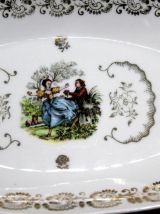 Petit Plat, Beurrier ou Vide Poche en Porcelaine de France