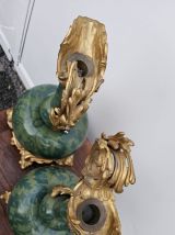 Paire de vases en porcelaine d'exportation chinoise de style