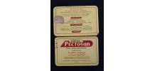 Ancienne boîte en tôle Pectosan Pates Médicamenteuses Toux