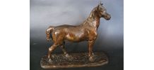 Cheval Pur sang .Fratin.Bronze 19eme