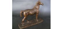Cheval Pur sang .Fratin.Bronze 19eme