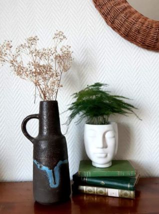 Vase scheurich keramik , céramique vintage 1970