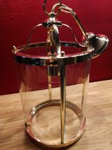 Suspension vintage en laiton