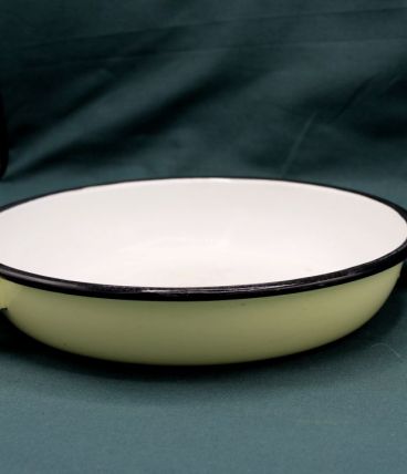 Plat à oeufs en Tôle émaillée - Vintage - Déco Cuisine Campa
